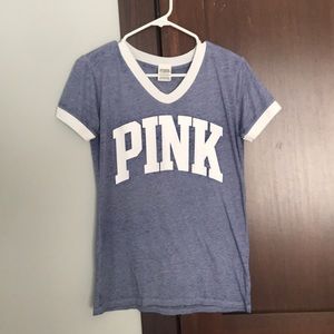 PINK purple/blue tee